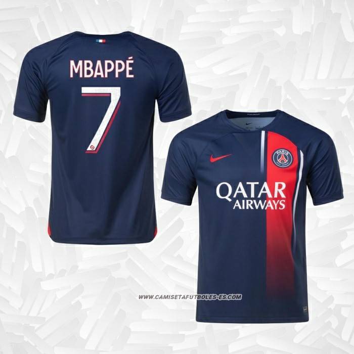 1ª Camiseta Paris Saint-Germain Jugador Mbappe 2023-2024